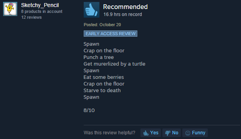 Illustration for article titled Ark: Survival Evolved, As Told By Steam Reviews